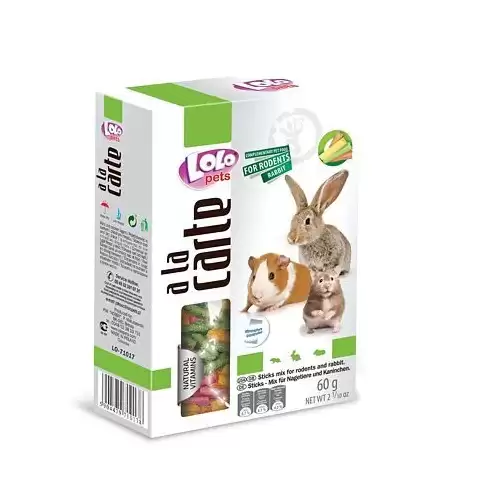 LOLO Diners FINGERS mix pro hlodavce  60 g