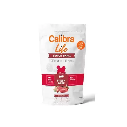 Calibra Dog Life Senior Small Fresh Beef 100g