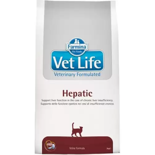  Vet Life Natural Feline Hepatic 10 kg