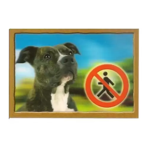 Cedulka 3D PSI, Stafordšírský terier