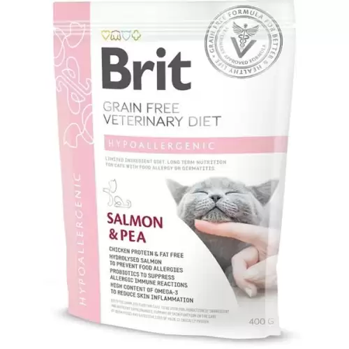  Brit Veterinary Diets Cat Hypoallergenic 400 g