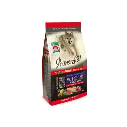 Primordial Dog GF Mini Adult Trout&Duck 2kg