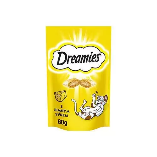 Dreamies kočka pochoutka sýrová 60g