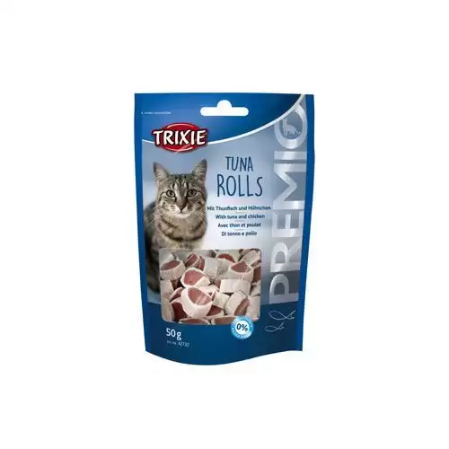 Pochoutka Premio TUNA ROLLS pro kočky 50g TR