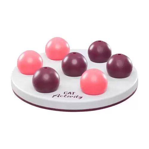 Cat Aktivity SOLITAIRE - zábavná deska se 7 míčky 20 cm