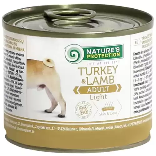  Nature's Protection Dog konz. Light krůta/jehně 200 g
