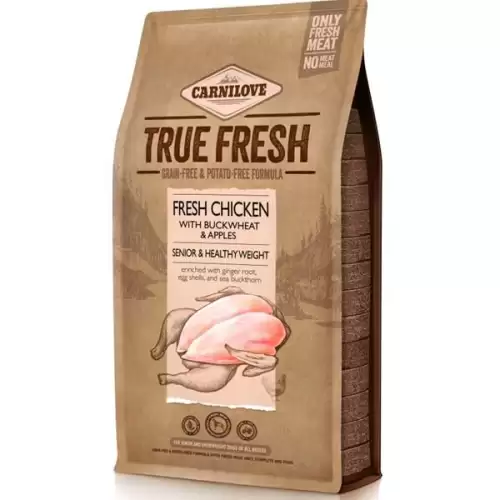  Carnilove Dog True Fresh Chicken Senior & Healthy Weight 1,4 kg