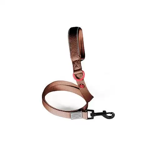 Vodítko pes PREMIUM nylon 20mm/1,2m moka Zolux