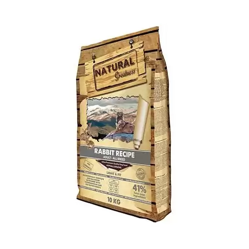 Natural Greatness Rabbit Recipe All Br.Light,Fit/králík 2 kg