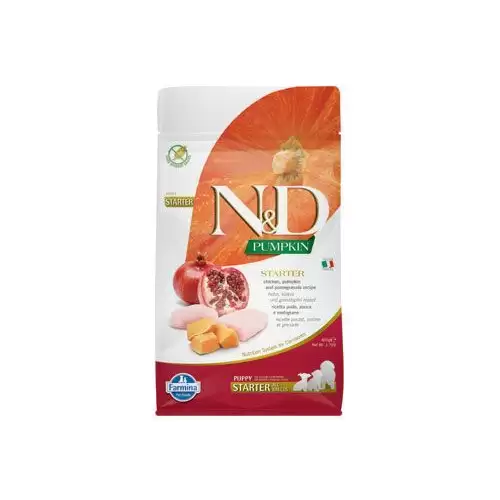 N&D Pumpkin DOG Puppy Starter Chicken&Pomegranate 800g