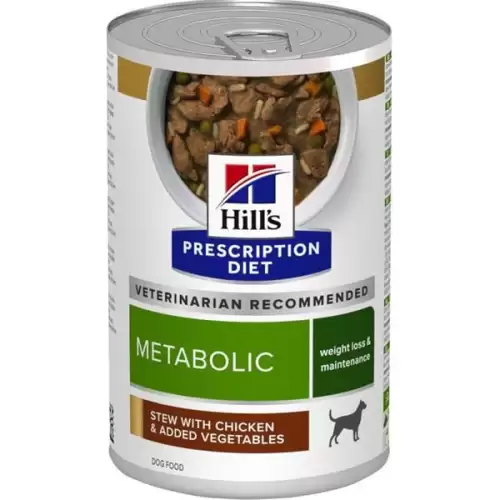  Hill's Prescription Diet Canine Stew Metabolic kuře, zelenina konzerva 354 g