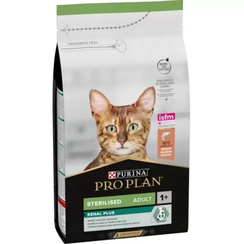  Pro Plan Cat Adult Sterilised Renal Plus losos 1,5 kg