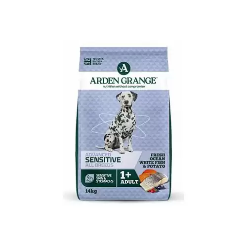 Arden Grange Dog GF Adult Sen.Oc.White Fish&Potato14kg