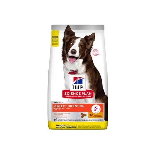 Hill's Can. SP Perfect Digestion Medium Chick Rice14kg