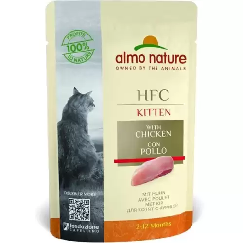  Almo Nature cat kaps. Cuisine-kotě 55g