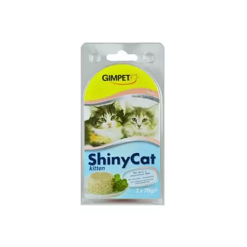 Gimpet ShinyCat Kitten konz. kuře 2x70g