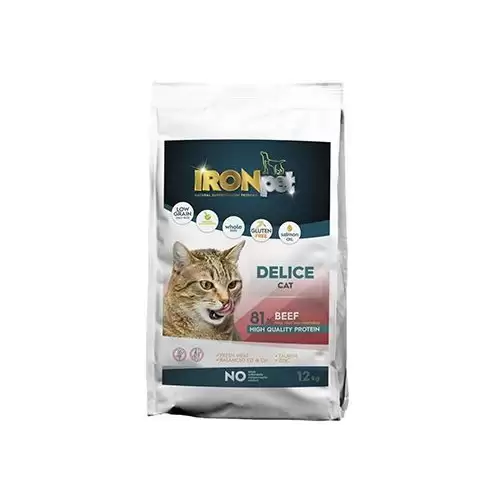 IRONpet Cat Adult Delice Beef 12kg