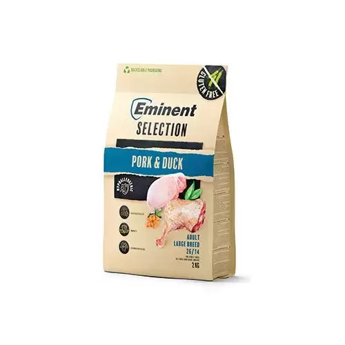 Eminent Dog Selection Adult Large Breed Pork&Duck 2kg