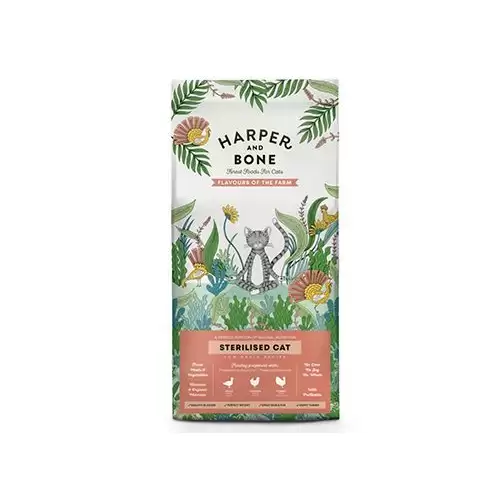 H&B Cat Adult Sterilised Flavours Farm 5kg