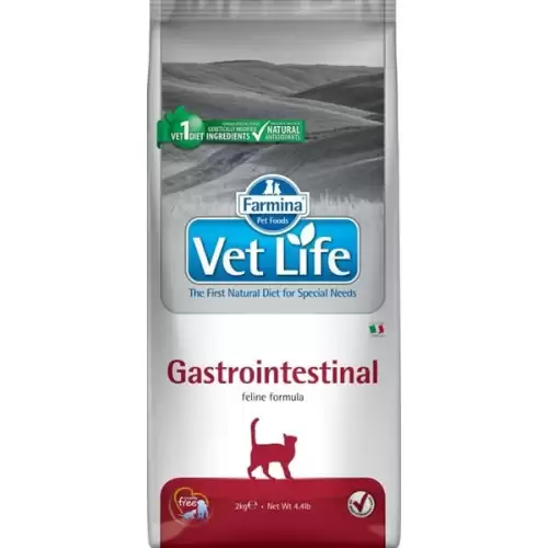  Vet Life Natural Feline Gastrointestinal 2 kg