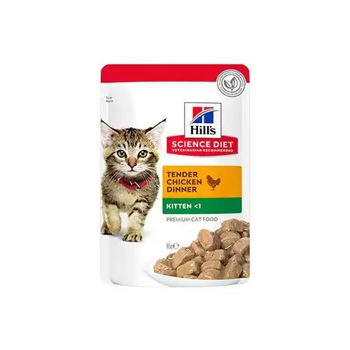 Hill's Fel. SP Kitten Chicken kapsa 12x85g