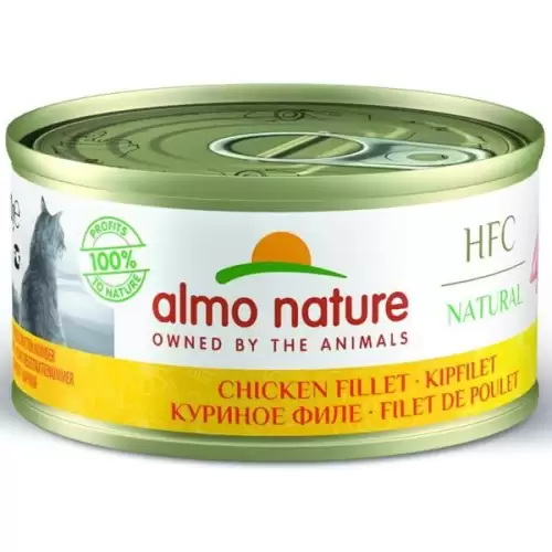  Almo Nature cat konz. Natural-kuře filet 70g
