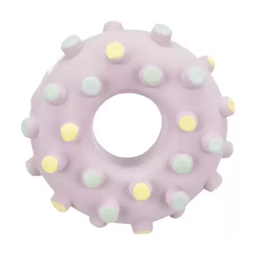 JUNIOR Mini latexový donut se špuntíky 8 cm
