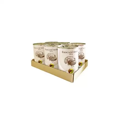 BOHEMIA MASO Krocaní ve vlastní šťávě SIX PACK 6x400g