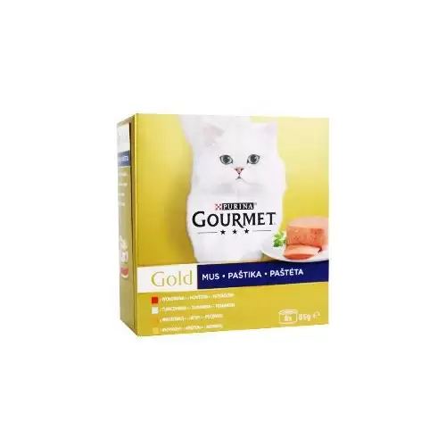 Gourmet Gold konz. kočka paštiky pack 8x85g