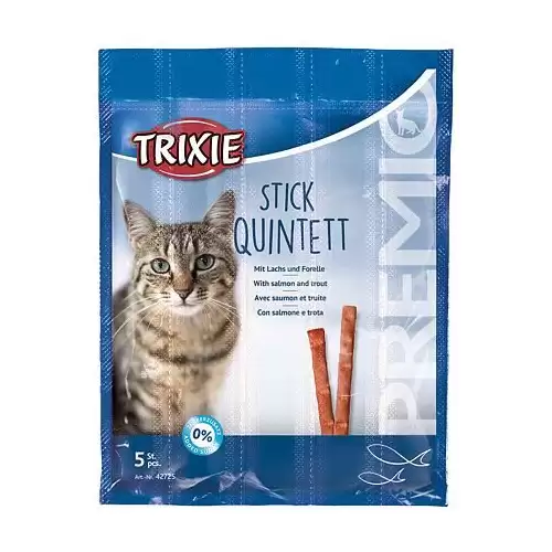 PREMIO Quintett tyčinky losos/pstruh 5 x 5 g