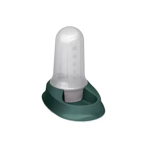 Miska se zásob. na vodu/krmivo SMART 3,5l zelená Zolux