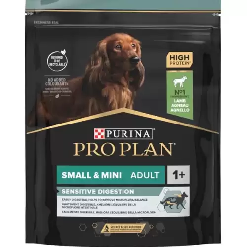 Pro Plan Dog Adult Small&Mini Sensitive Digestion jehně 700 g