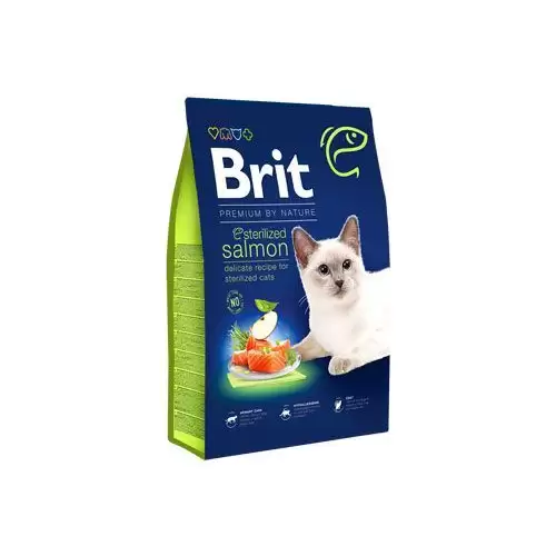 Brit Premium Cat by Nature Sterilized Salmon 300g