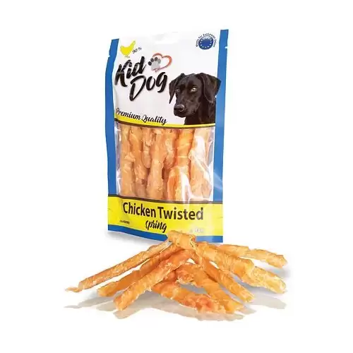 KIDDOG kuřecí prsa ve spirále 80 g