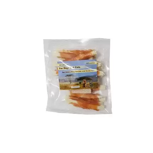 Pochoutka Tresčí plátky s kuřecím masem měkké 250g