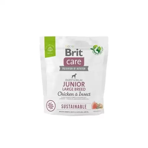 Brit Care Dog Sustainable Junior Large Breed 1kg
