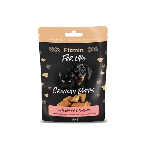 Fitmin FL dog,cat poch. Lososové polštářky 50g