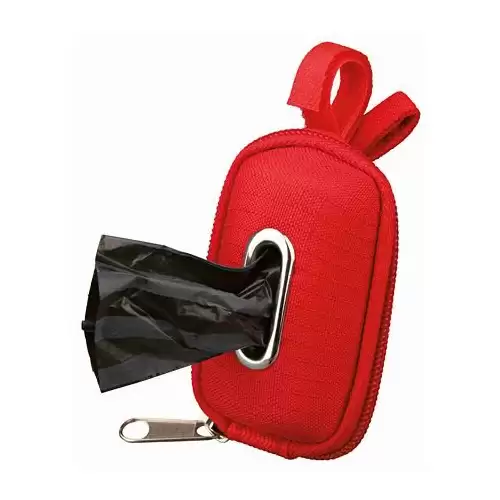 Mini taštička se zipem na sáčky na trus, role á 20 ks