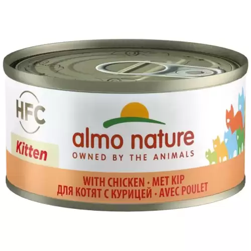  Almo Nature cat konz. Natural Kitten -kuře 70g