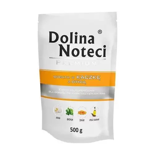 DOLINA NOTECI PREMIUM kachna s dýní kapsička pro psy 500 g