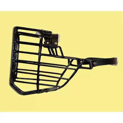  Náhubek kovový Něm.ovčák,Malamut - pes, gumoplast 125 x 155 x 130 mm