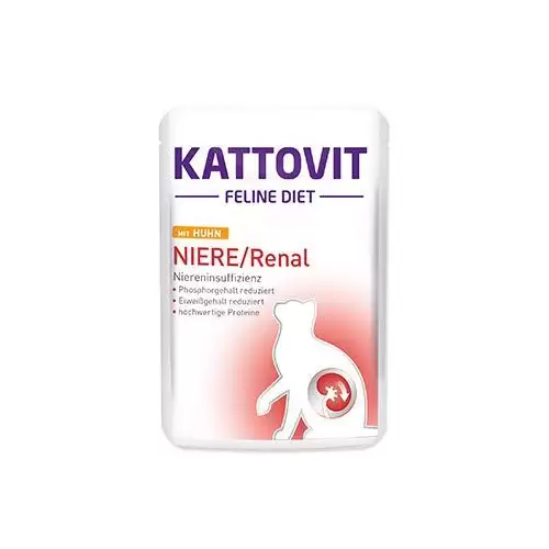 Kattovit Cat Niere/Renal kuře kapsa 85g
