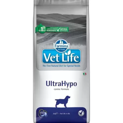  Vet Life Natural Canine Ultrahypo 2 kg