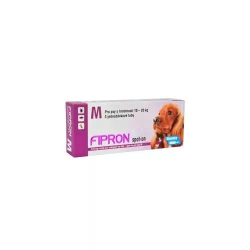Fipron 134mg Spot-On Dog M sol 3x1,34ml