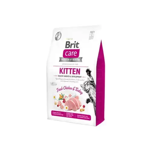 Brit Care Cat GF Kitten Healthy Growth&Development 2kg