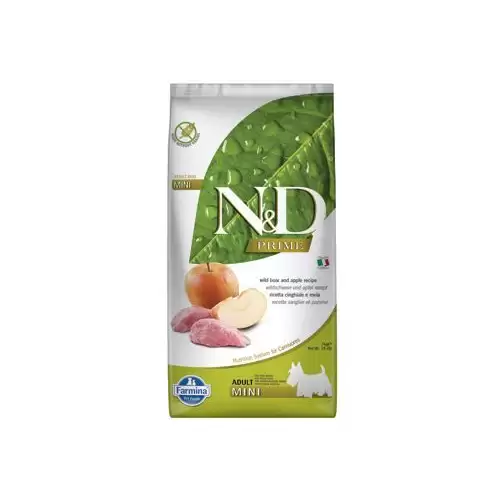 N&D PRIME DOG Adult Mini Boar & Apple 7kg