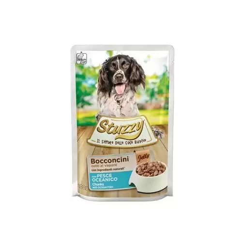 Stuzzy Dog kapsa Adult kousky rybího 100g