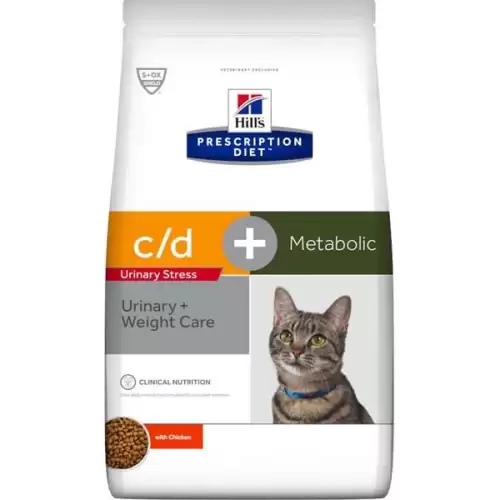  Hill's Prescription Diet Feline c/d Urinary Stress + Metabolic 3 kg
