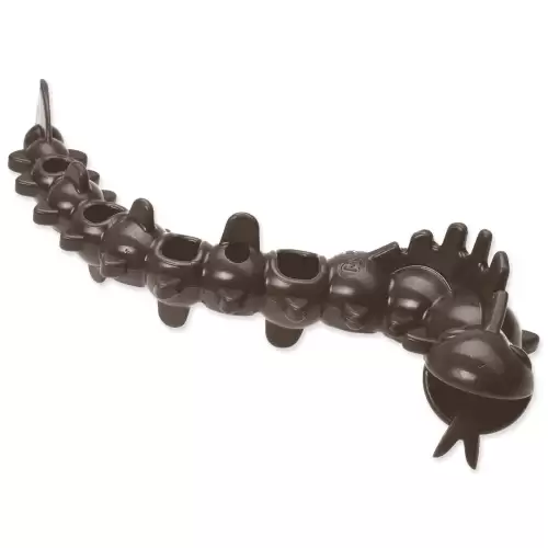 Hračka Ecomfy Olive Eco Dental červ, plastová zelená 8cm 