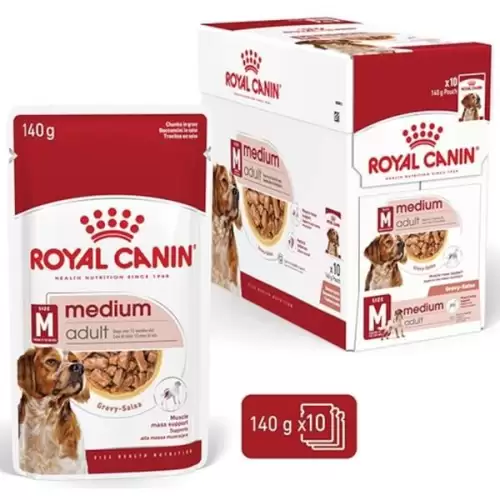  Royal Canin - Canine kaps. Medium Adult 10x140 g